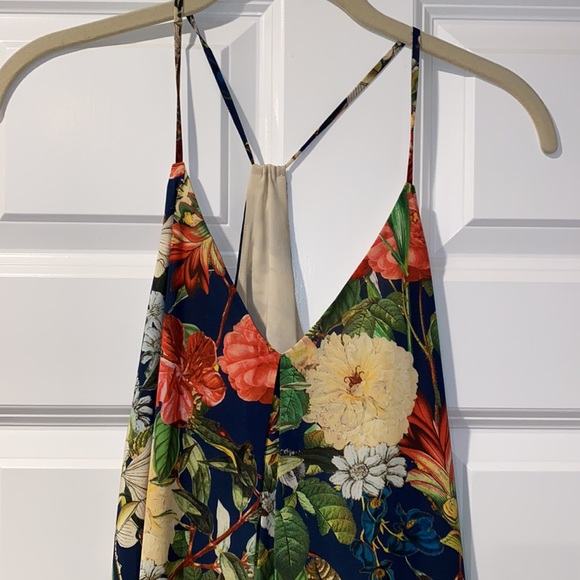 Alice and Olivia Floral Silk Mini Dress - Picture 4 of 11